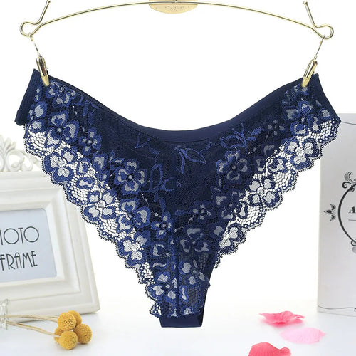 Meet'r Sexy Panties Women Lace Low-waist Briefs Female Breathable