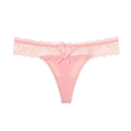 Women Sexy Lace Panties Low-Waist Briefs Thong Female Underwear G