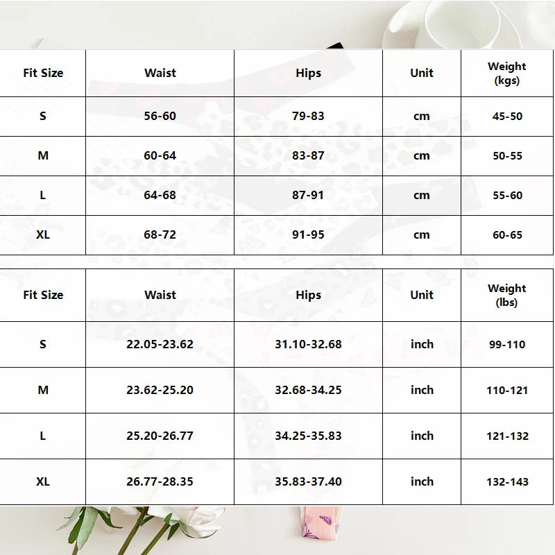 FINETOO 4Pcs Ultra Soft Underwear For Women Sexy Graphic Print