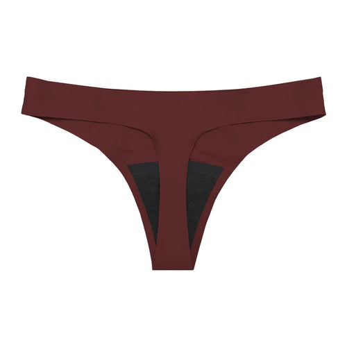 New Design Seamless Low Waist Leak Proof 4 Layer Menstrual Panties