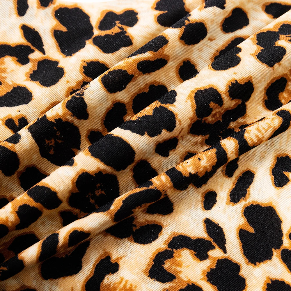 WarmSteps 3Pcs/Set Sexy Leopard Thongs Women's Panties Thongs 2024 New