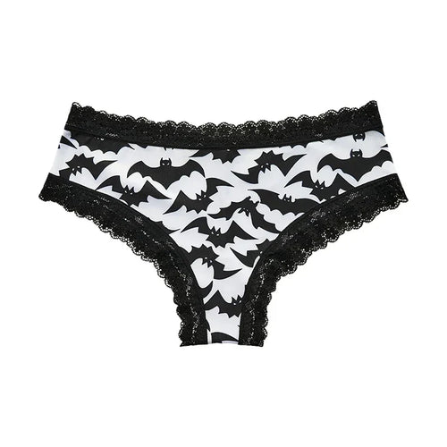 Underwear Women's Lace Edge Sexy Panties Gothic Style Lingerie Rose