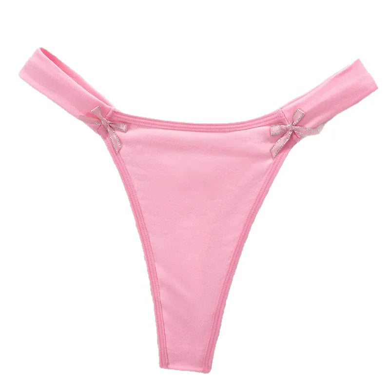 Sexy Women's G-String Thongs Seamless Low-Rise Lingerie Panties