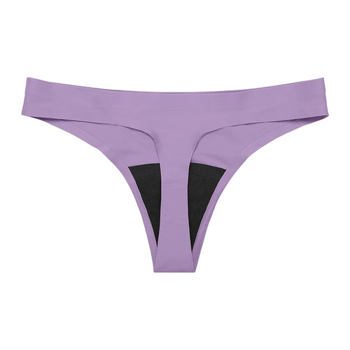 New Design Seamless Low Waist Leak Proof 4 Layer Menstrual Panties