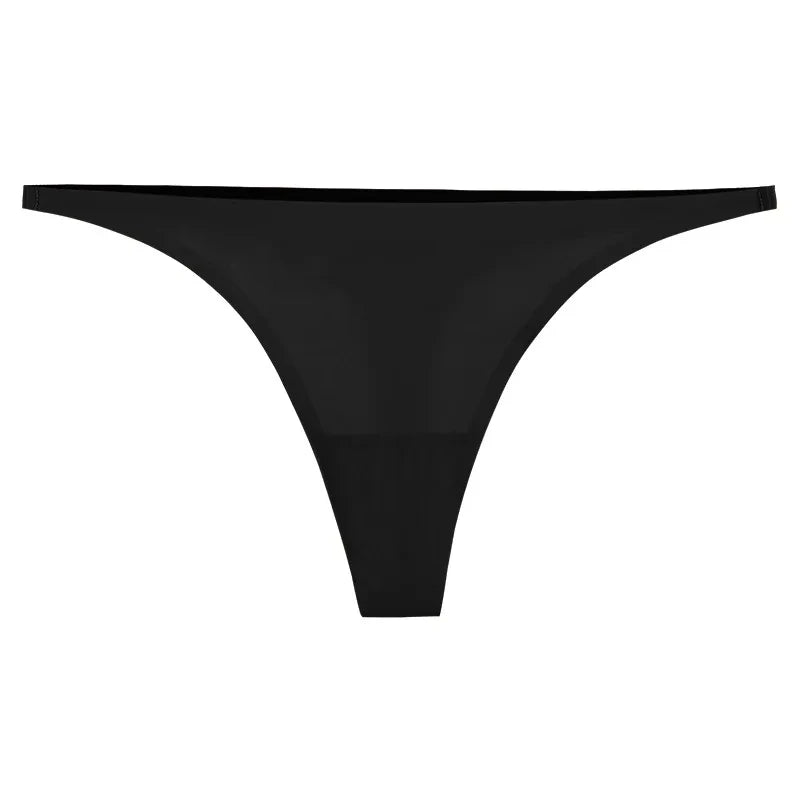 2024 Seamless Panties Ice Silk Seamless Panties For Women Soft Thin