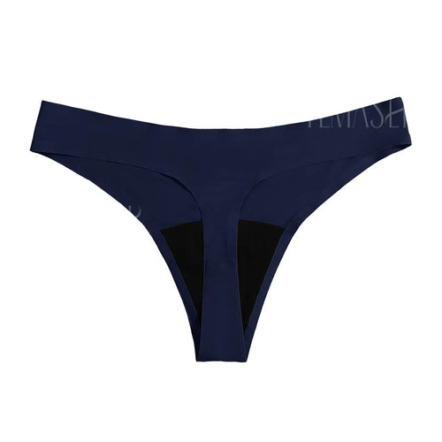 New Design Seamless Low Waist Leak Proof 4 Layer Menstrual Panties