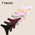 7Pcs/Set Seamless Cotton Panties For Women Sexy Low Waist Cotton Soft