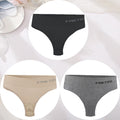 3PCS/Set Women's Panties Sexy Underwear FINETOO Large Size Thong Women