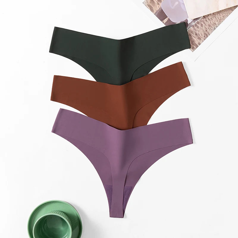 Poblador 10PCS/Set Women's Panties Fashion Simple Seamless Underwear