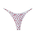Cotton Leopard G String Flower Women Panties Sexy Briefs Thong Low