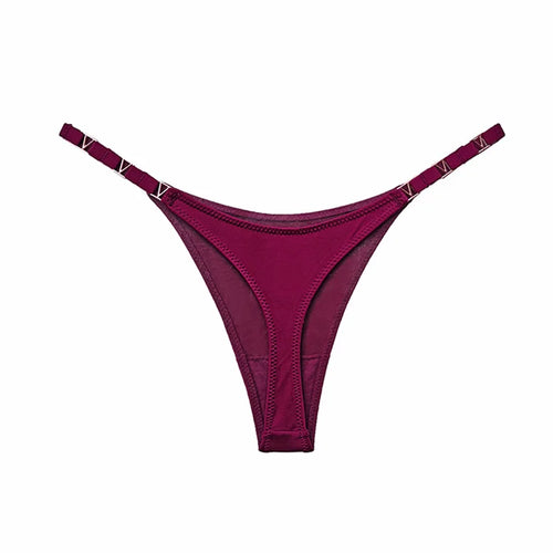 Seamless Sexy Thong Women Underwear Briefs Panties Zebra Flower Low
