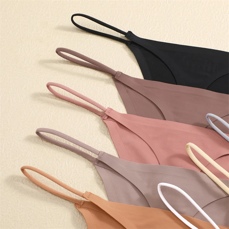 FINETOO 3PCS Women Seamless Thongs Sexy Low Waist Bikini Panties