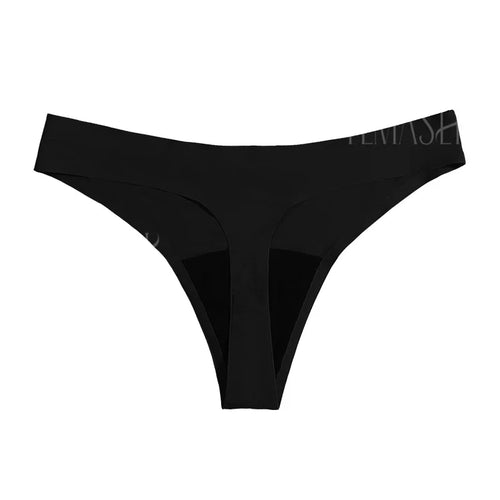 New Design Seamless Low Waist Leak Proof 4 Layer Menstrual Panties