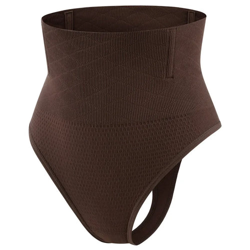 Thin Thong Women's Strong Hip Lift Tummy Control Panties with Fishbone