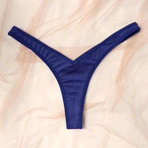 Women Sexy V Waist Sexy Sports Thongs G-string Breathable Panties Low