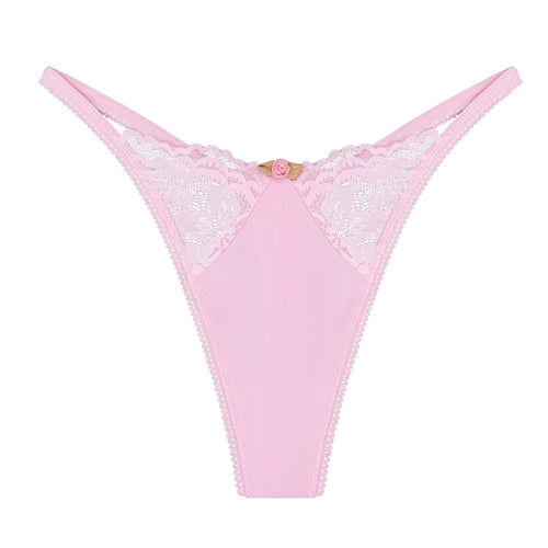 1pcs Low Waist Sexy Lace Women g-string Fashion Style White Elegant