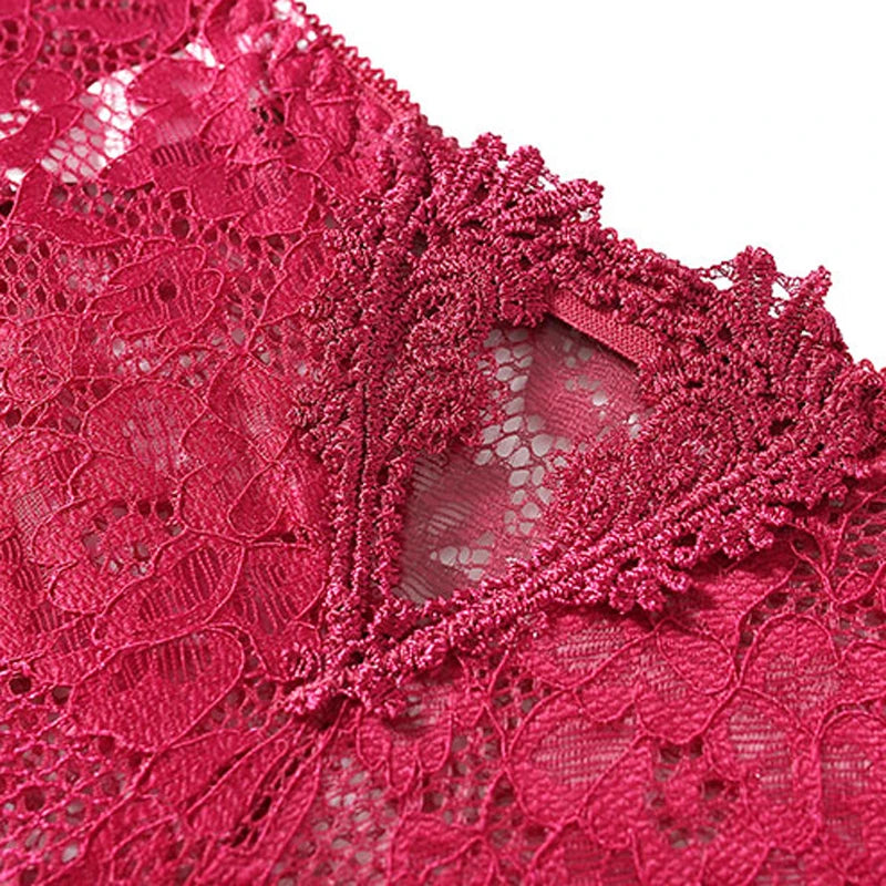 CINOON 2Pcs/Lot Women Sexy Lace Embroidery Panties Low-waist Underwear