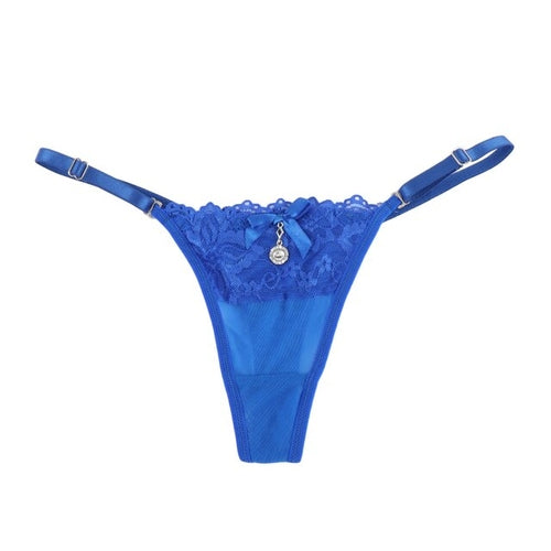 Lace G String Underwear Pearls Thongs Women | Pearl Thong Panties